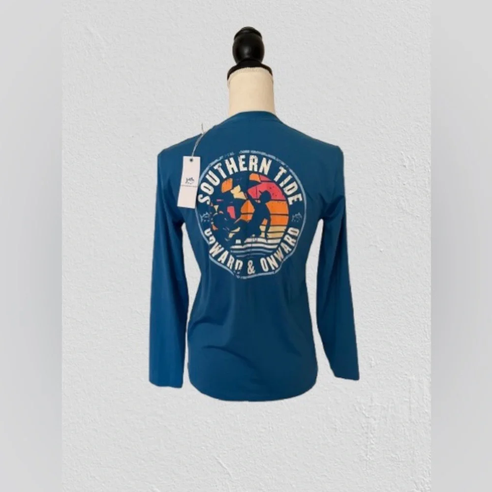 NWT Southern Tide Unisex Youth Long Sleeve, Sz L (12-14)